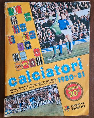 Album Figurine Calciatori Panini 80 / 81 COMPLETO 
