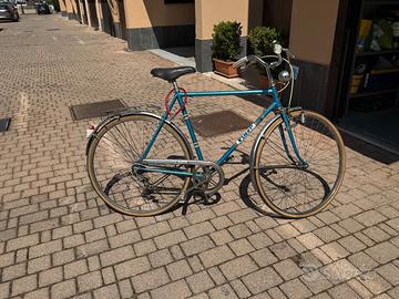 Bicicletta uomo vintage anni '70, blu – Ben tenuta