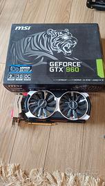 MSI GeForce GTX 960 2GB con scatola