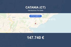 Immobile in asta di 104 m² con box auto a Catania