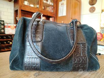 Borsa scamosciato e pelle NANNINI, come da foto 