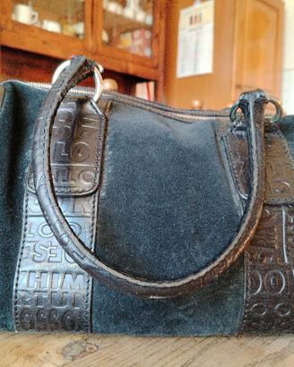 Borsa scamosciato e pelle NANNINI, come da foto 