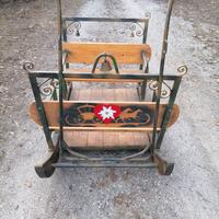 slitta per Pony con ruote