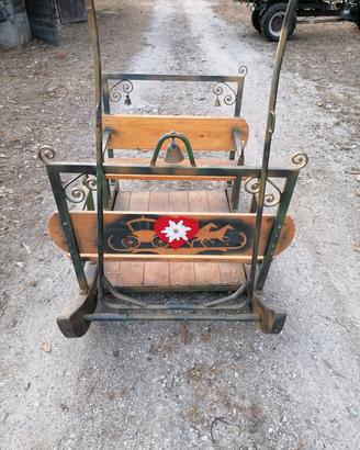 slitta per Pony con ruote