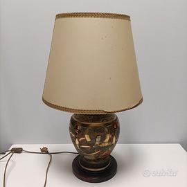 Lampada-Vaso Satsuma in porcellana