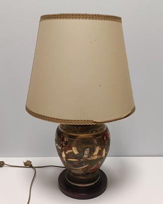 Lampada-Vaso Satsuma in porcellana