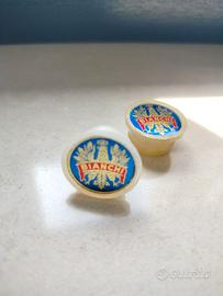 Tappi Bianchi per manubrio bici d'epoca