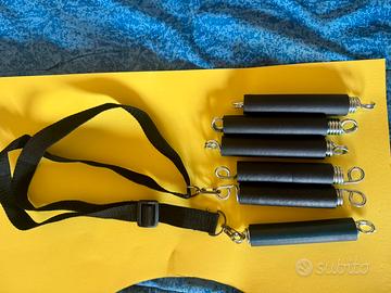 Set elastici fitness con molle e maniglie