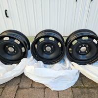 CERCHI IN FERRO 15" PEUGEOT 208 E ALTRE AUTO SIMIL