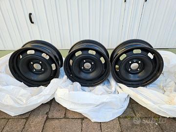 CERCHI IN FERRO 15" PEUGEOT 208 E ALTRE AUTO SIMIL