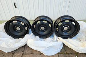 CERCHI IN FERRO 15" PEUGEOT 208 E ALTRE AUTO SIMIL