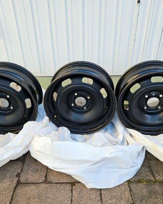 CERCHI IN FERRO 15" PEUGEOT 208 E ALTRE AUTO SIMIL