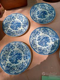 4 piatti decorativi 