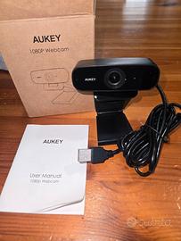 Webcam AUKEY 1080p – usata pochissimo