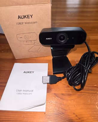 Webcam AUKEY 1080p – usata pochissimo