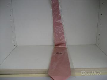Cravatta Corneliani Rosa in pura seta