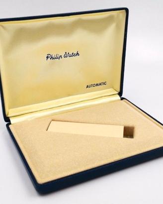 Philip Watch  Scatola Blu Velluto e Raso Vintage