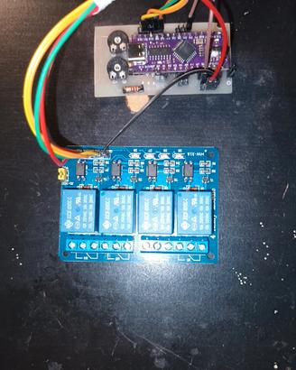 scheda elettronica apertura cancello