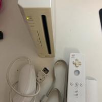 Console Nintendo Wii bianca con giochi