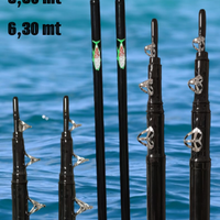 Coppia Divergenti telescopici traina d'altura