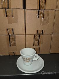 set da 6 tazzine e piattini