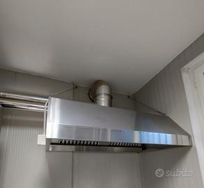Cappa aspirante acciaio inox