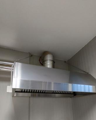 Cappa aspirante acciaio inox
