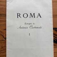 Antonio Carbonati Roma I con 7 tavole