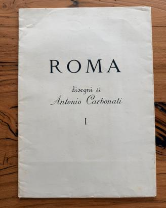 Antonio Carbonati Roma I con 7 tavole
