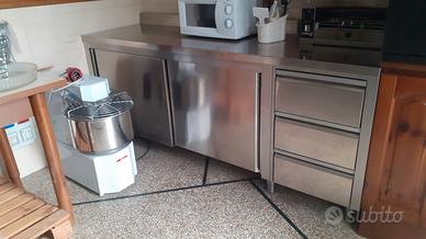 Base con alzatina in alluminio