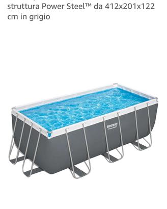piscina fuori terra completa