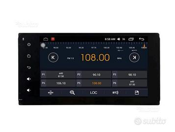 Autoradio navigatore toyota rav4 hilux android wif