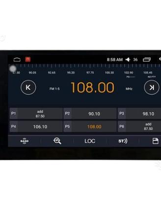 Autoradio navigatore toyota rav4 hilux android wif