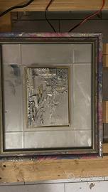 Il quadro rilievo argento