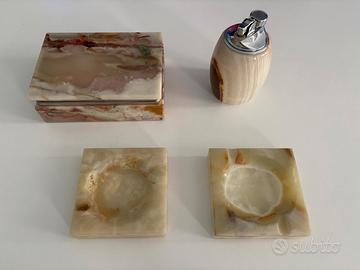 set da fumo in  onice