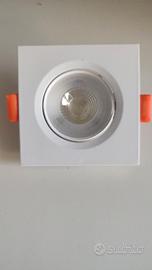 10 faretti luce fredda NUOVI
