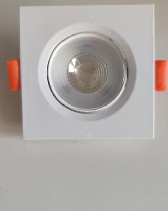 10 faretti luce fredda NUOVI
