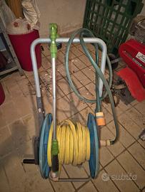 Carrello portapompa e doccietta