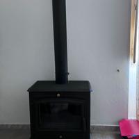 Stufa a legna in ghisa