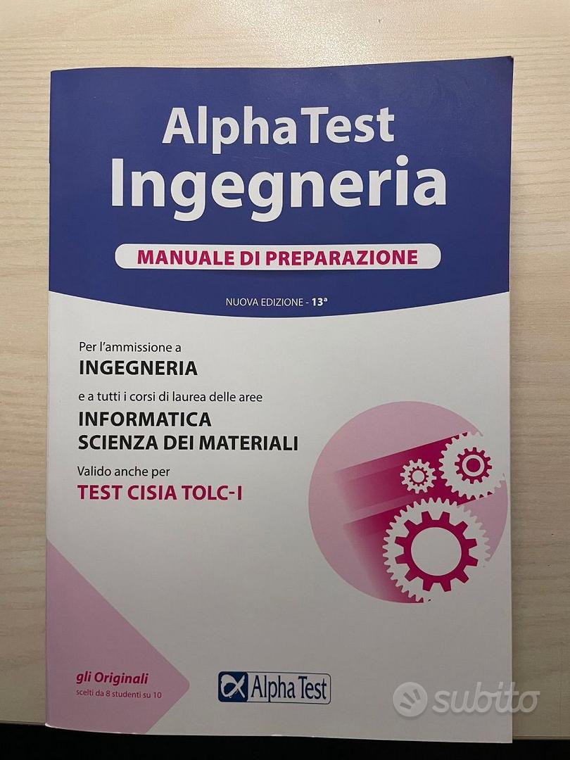 Alpha Test Plus Ingegneria. TOLC-I. Kit di preparazione Plus