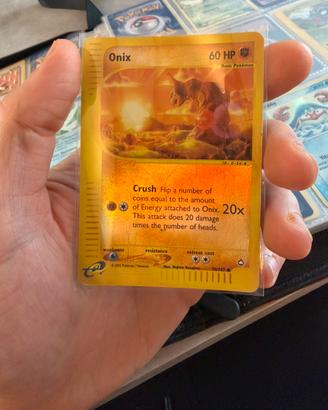 Pokemon Onix Aquapolis 98/147 reverse