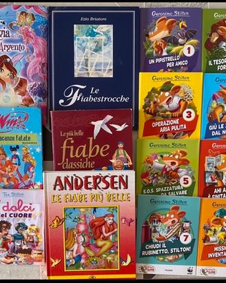 Libri bimbi: TEA STILTON, WINX, FIABE