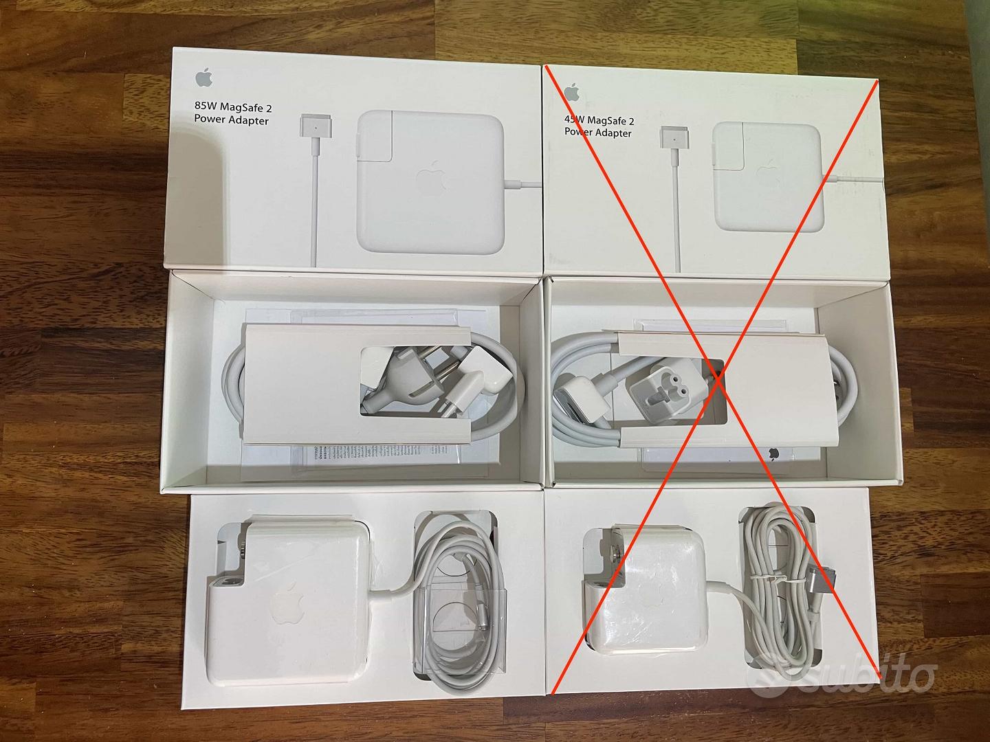 Caricatore Apple MagSafe 2 85W per MacBook - Informatica In vendita a ...