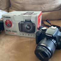 Canon 1200D + Kit 18-55 EF-Sb + Custodia originale