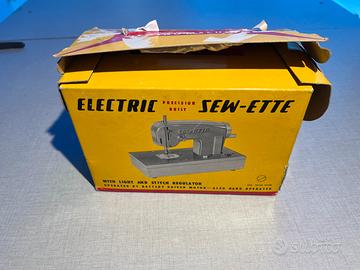 Electric sew-ette macchina da cucire vintage epoca