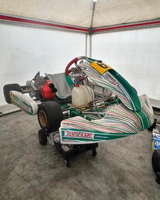 go kart tony kart 401rr 2024 125 "ok senior"