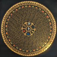 Dipinto con Mandala tibetano