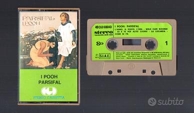" PARSIFAL "   I  POOH   musicassetta K7  1973