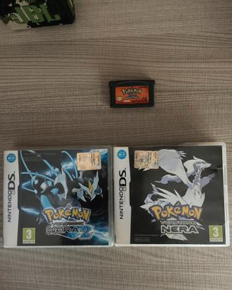 Pokemon Nero 2 - Pokemon Nero -Pokemon Rosso Fuoco