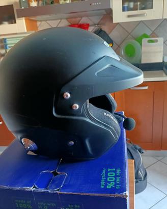 Casco Sparco con interfono per auto
